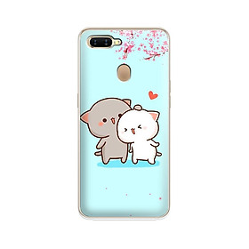 Ốp lưng điện thoại Oppo A7 - 01103 7871 CUTE15 - Silicon dẻo - Hàng Chính Hãng