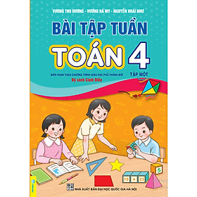 Hình ảnh Sách - Bài Tập Tuần Toán 4 - Cánh Diều - ndbooks