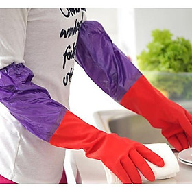 Mua Găng tay rửa bát lót nỉ TÍM
