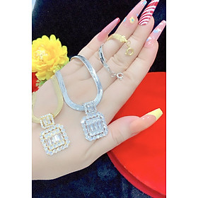 Dây chuyền nữ mạ vàng or bạch kim
