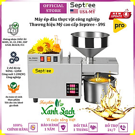 Mua Máy ép dầu thực vật NÓNG LẠNH công nghiệp  dùng trong gia đình  nhà hàng  khách sạn thương hiệu Mỹ cao cấp Septree S9S - Hàng nhập khẩu