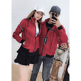 Áo Khoác Dù Nam Nữ Cặp Đôi Dài Tay Nón Trùm có Thế Tháo Rời Thêu LoGo Thời Trang Cao Cấp