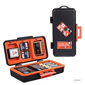 D950 Camera Battery Box Shockprrof Waterproof Case for Canon/Sony /Nikon Battery Case SD CF Memory Card Storage