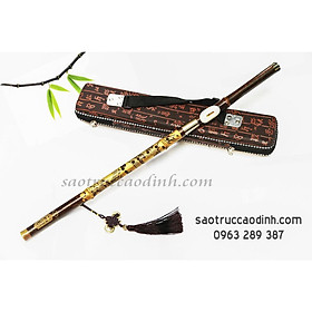 Mua Sáo mèo chạm rồng cao cấp MT1 - Tặng kèm bao da và dây treo