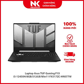 Mua Laptop Asus TUF Gaming F15 i5-12450H/8GB/512GB/Win11 FX517ZC-HN077W - Hàng chính hãng