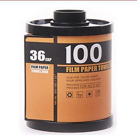 Mua Hộp đựng khăn giấy để bàn hình cuộn film cổ KT043