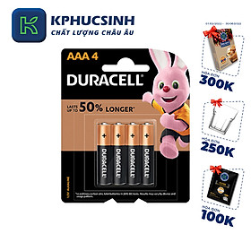 Mua Pin kiềm Duracell Everyday AAA vỉ 4 viên