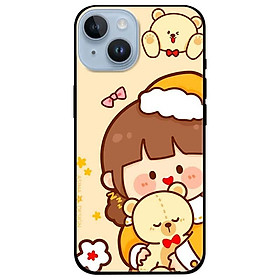 Ốp lưng dành cho iphone 14 - iphone 14 plus - iphone 14 pro - iphone 14 pro max - gấu cute