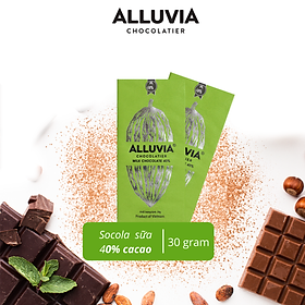 Hình ảnh Socola Sữa 40% | Milk Chocolate 40% Alluvia