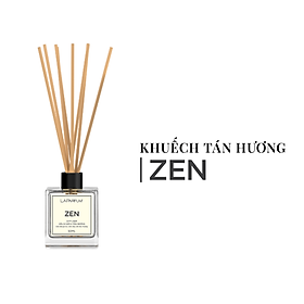 Tinh dầu hương thơm LÁ HOUSE Zen dầu khuếch tán hương - 50ml