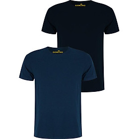 Combo 2 Áo phông trơn basic, form unisex cho nam nữ. Áo thun hàng hiệu Goking, quà tặng cao cấp cho gia đình, cặp đôi, lớp nhóm, doanh nghiệp, người nước ngoài