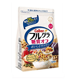 Ngũ cốc Calbee Furugura Carbohydrate 25% Off 600g - Nhập khẩu Nhật Bản