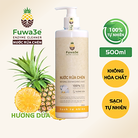 Nước rửa chén hữu cơ Fuwa3e  chai 500ml