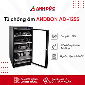 Tủ chống ẩm ANDBON DS-125S - Hàng Chính Hãng Full VAT CO CQ