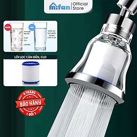 Mua Đầu vòi rửa bát tăng áp lọc nước Mifan -  Lõi PP loại bỏ cặn bẩn  clo  màu và mùi  cổ xoay 360 bồn rửa chén