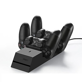 Mua Bộ sạc kép cho tay cầm game PS4 màu đen UGREEN 50258CD174 Hàng chính hãng