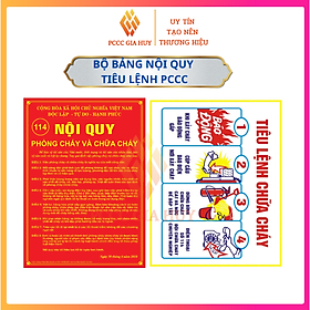 Mua Bảng nội quy tiêu lệnh cấm lửa cấm thuôc....