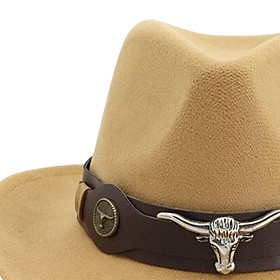 Casual Cowboy Hat Wide Brim Props Lightweight for Women Men Adults Holidays