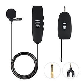 XTUGA KX247U UHF Lavalier micro không dây ghi âm YouTube Live phỏng vấn mic cho iPhone Android PC giảm tiếng ồn microphone