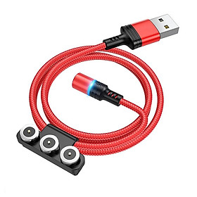 Mua Cáp sạc đa năng  truyền tải dữ liệu  3 đầu nam châm tiện lợi - hàng nhập khẩu