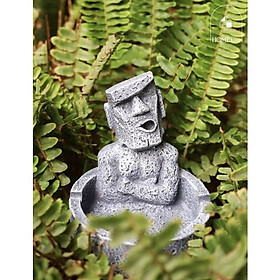Mua Gạt tàn Moai -  Phong cách thô mộc.