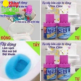 Lọ thả bồn cầu Hàn Quốc
 Dùng đc 2 đến 3 tháng