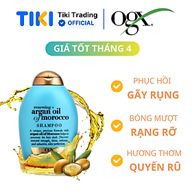 Dầu Gội OGX Renewing + Argan Oil Of Morocco Phục Hồi Hư Tổn 385ml