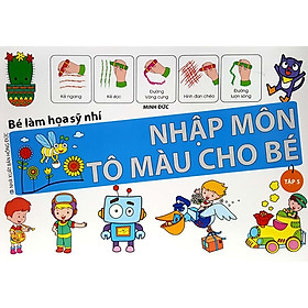 Hình ảnh Bé Làm Họa Sỹ Nhí - Nhập Môn Tô Màu Cho Bé (Tập 5)