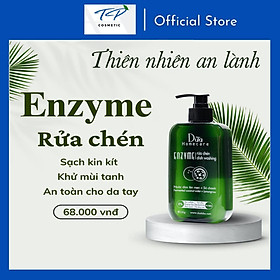 Nước Rửa Chén Enzyme Dừa - Dừa LABO : thành phần thiên nhiên, sạch khin khít, khử mùi, không hại da tay