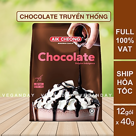 Chocolate Hòa Tan Aik Cheong Chocolate Cafe Art (15 Gói x 40g)