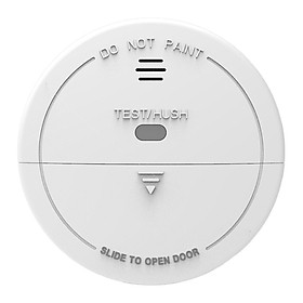 Tuya WiFi Smart Smoke Detector Wireless Smart Fire Alarm Sensor APP Control Smoke Fire Tester Home Security System for Kitchen Restaurant Hotel Cafe