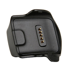 R350 Magnetic USB Charger Dock Station Cradle Adapter for Samsung Gear Fit Smart Watch Black