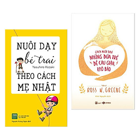 [Download Sách] Combo Sách Nuôi Dạy Con Số Một: Nuôi Dạy Bé Trai Theo Cách Mẹ Nhật + Cách Nuôi Dạy Những Đứa Trẻ Dễ Cáu Giận, Khó Bảo (Tặng Bookmark Happy Life)