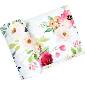 Baby Swaddle Wrap Soft Baby Blankets Newborn Swaddle Muslin Wrap Infant Sleeping Bag Warm Baby Bedding Blanket