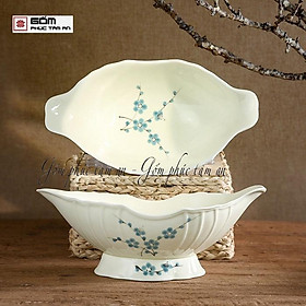 Mua Bát đựng gà gốm sứ bát tràng bát cúng gà thắp hương nguyên con làm đẹp mâm cơm