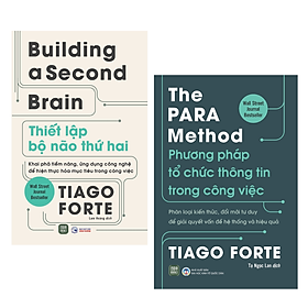 Hình ảnh Sách Combo 2 Cuốn Kinh Tế: Thiết Lập Bộ Não Thứ 2 + Phương Pháp Tổ Chức Thông Tin Trong Công Việc