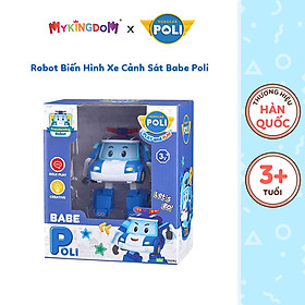 Đồ Chơi Robot Biến Hình Xe Cảnh Sát Babe Poli ROBOCAR POLI ZR916