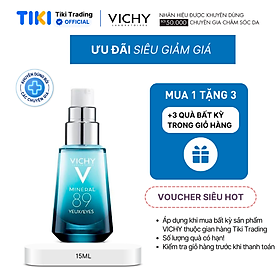 Dưỡng Chất Khoáng Núi Lửa Cô Đặc Dành Cho Vùng Da Quanh Mắt Vichy Miner 89 Eyes Repairing Eyes Fortifier 15ml