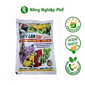 Mua GÓI 100 GRAM - SIÊU LÂN 550 FLOWERS 10-55-10 - THÚC RA HOA TRÁI VỤ  HẠ PHÈN  GIẢI ĐỘC  RA RỄ
