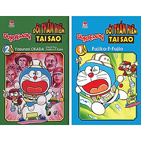 Combo Doraemon - Đội Thám Hiểm Tại Sao (Tập 1 + 2)
