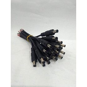 Mua combo 50 dây nguồn 12V đỏ đen phân loại đực