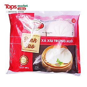 Bánh Bao Xá Xíu Trứng Muối Lacusina 400G