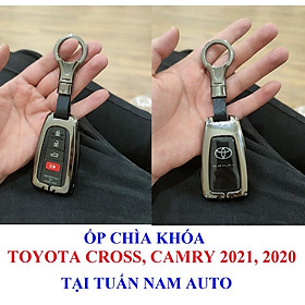 ỐP KHÓA  cho xe TOYOTA CROSS, CAMRY 2019, 2020, 2021 HỢP KIM CAO CẤP