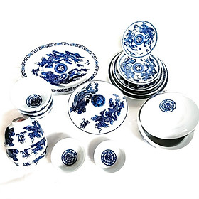 Mua Gốm sứ Bát Tràng - Bộ đồ ăn bằng sứ để thờ