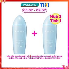 Kem Chống Nắng Dưỡng Ẩm Dạng Gel Senka Perfect UV Gel SPF50+ PA++++ 80ml