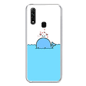 Ốp Lưng Dẻo Cho Điện Thoại Oppo A31 - 01282 0287 DOLPHIN02 - Hàng Chính Hãng