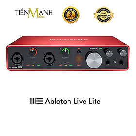 Focusrite Scarlett 8i6 Gen 3 Sound Card Âm Thanh - Focus USB Audio Interface SoundCard 3rd - Gen3 Hàng Chính Hãng
