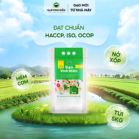 Đặc sản Tiền Giang - Gạo Đỗ Quyên Vinh Hiển 5kg - OCOP 4 SAO