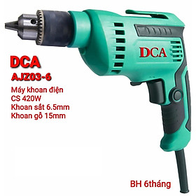 MÁY KHOAN ĐIỆN 420W AJZ03-6 DCA- HÀNG CHÍNH HÃNG