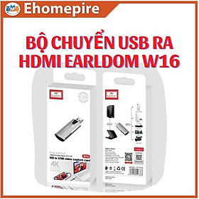 Bộ chuyển USB ra HDMI Earldom W16 - Hàng chính hãng